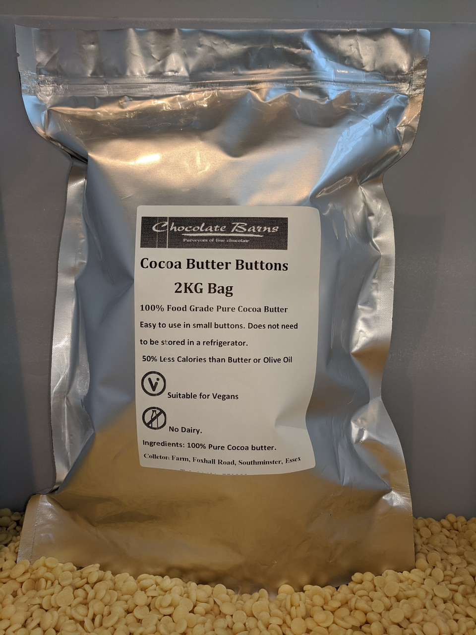 Cocoa Butter Buttons 10KG